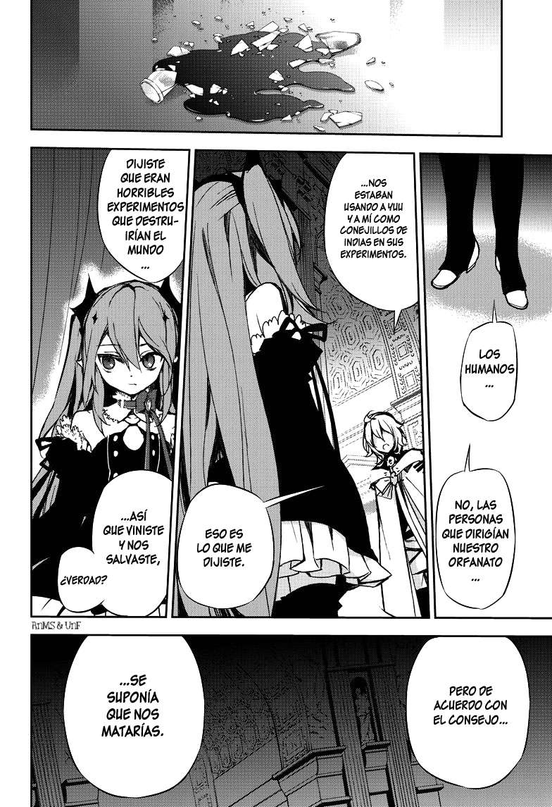 Owari no Seraph Capitulo 22: El tabú de Krul página 35
