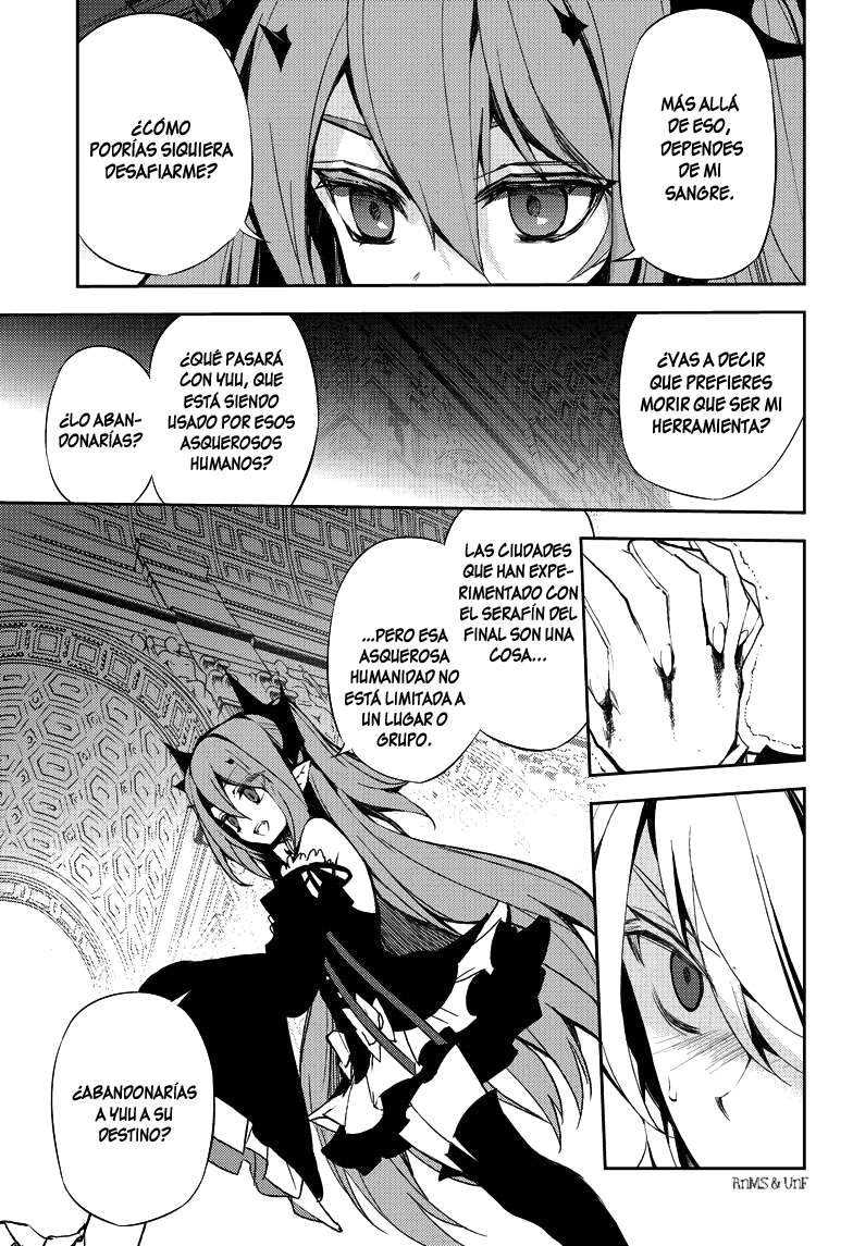 Owari no Seraph Capitulo 22: El tabú de Krul página 38