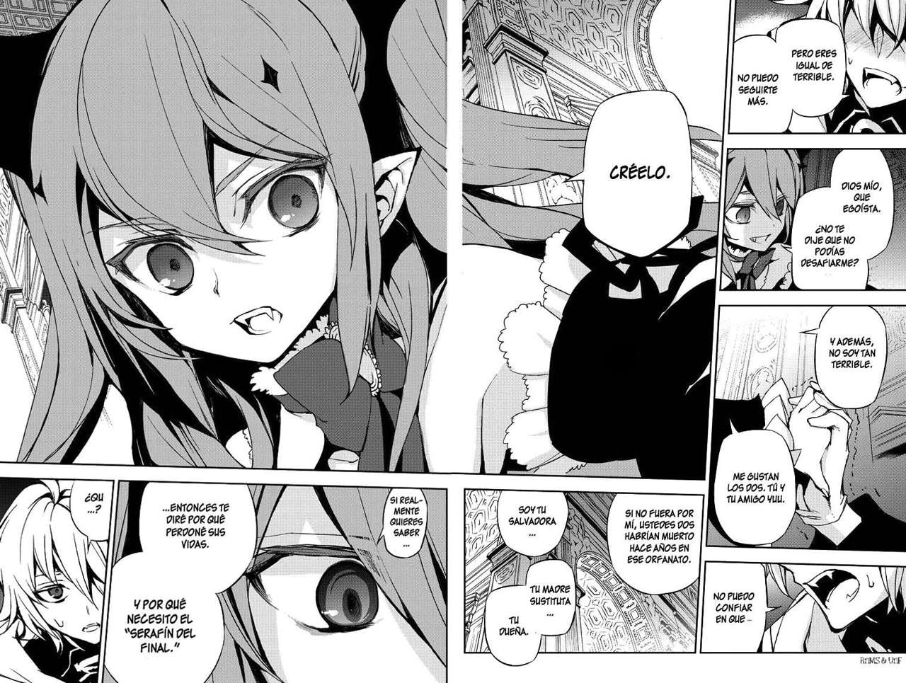 Owari no Seraph Capitulo 22: El tabú de Krul página 39