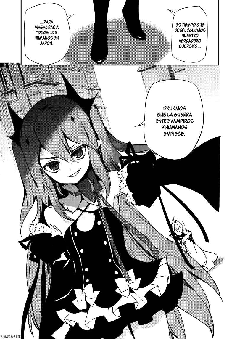 Owari no Seraph Capitulo 22: El tabú de Krul página 41