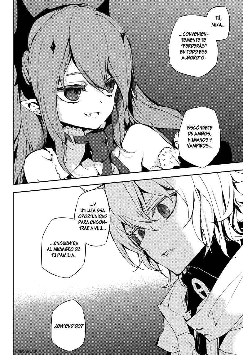 Owari no Seraph Capitulo 22: El tabú de Krul página 42