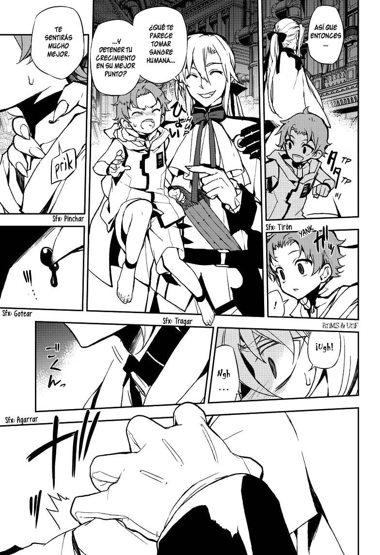 Owari no Seraph Capitulo 22: El tabú de Krul página 9