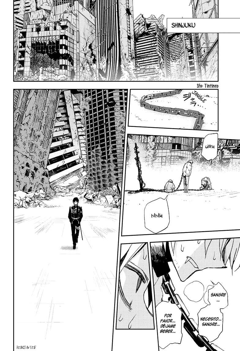 Owari no Seraph Capitulo 23: Ambición en el Ejército Demoníaco página 14