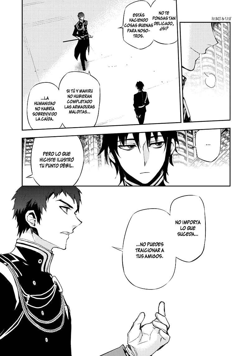 Owari no Seraph Capitulo 23: Ambición en el Ejército Demoníaco página 21