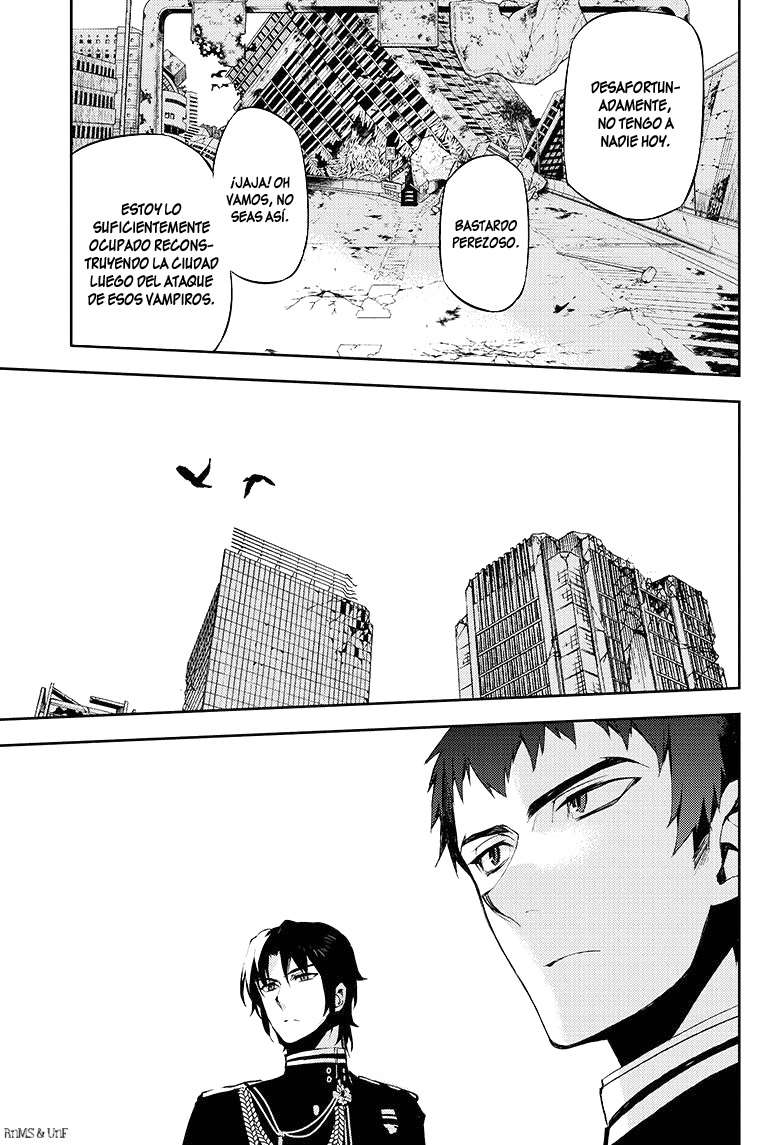 Owari no Seraph Capitulo 23: Ambición en el Ejército Demoníaco página 23