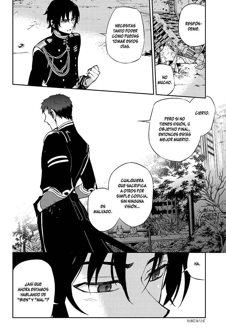 Owari no Seraph Capitulo 23: Ambición en el Ejército Demoníaco página 25