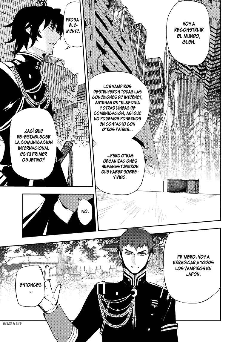 Owari no Seraph Capitulo 23: Ambición en el Ejército Demoníaco página 26