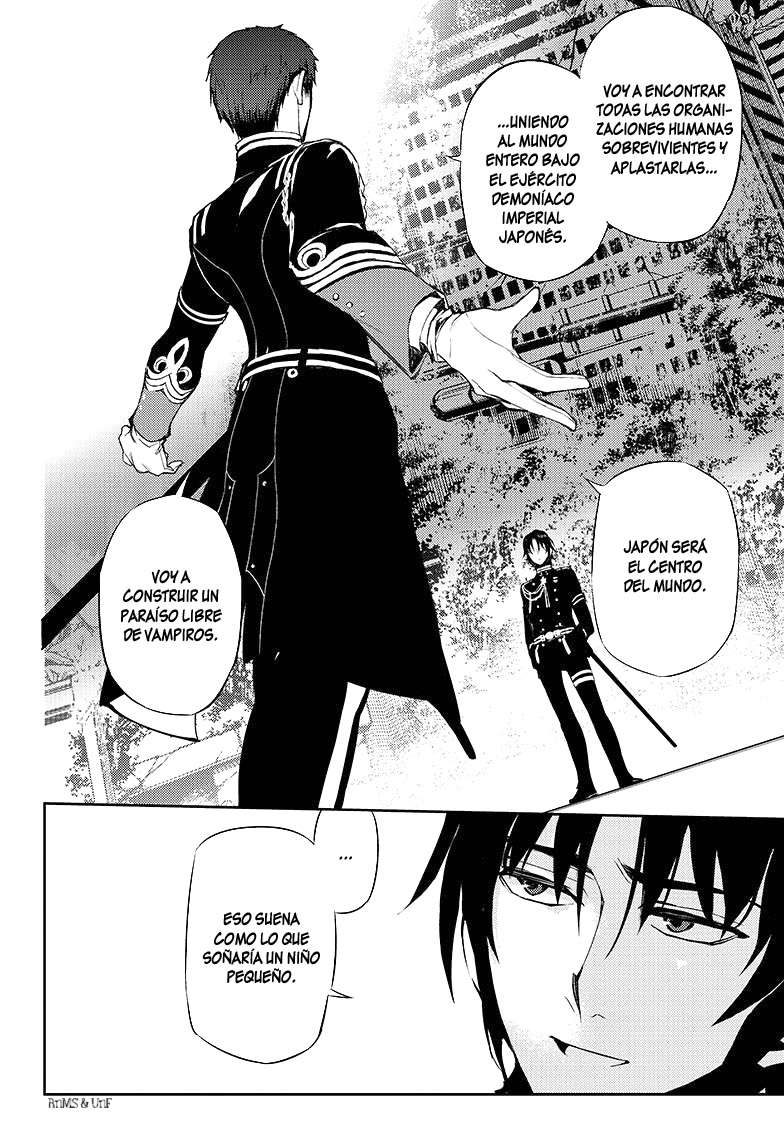 Owari no Seraph Capitulo 23: Ambición en el Ejército Demoníaco página 27