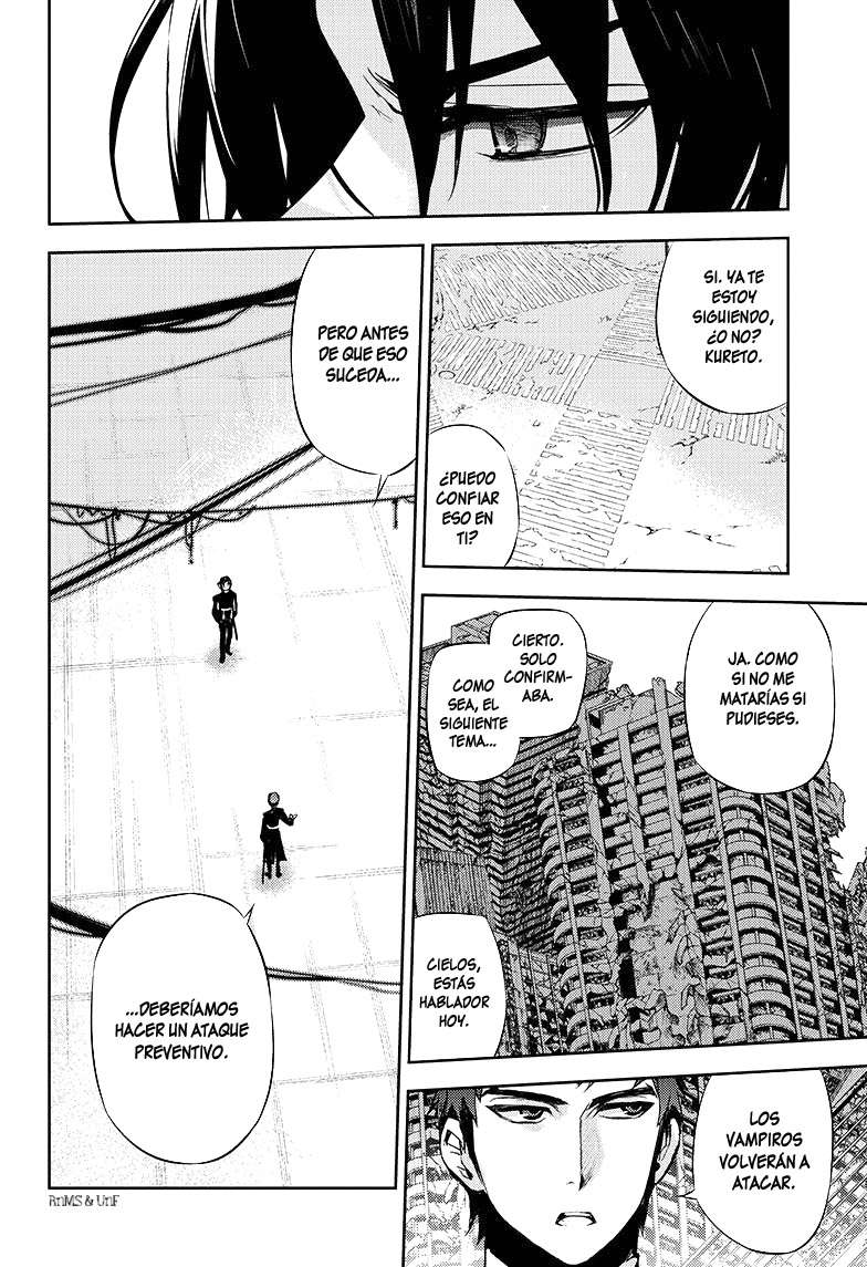 Owari no Seraph Capitulo 23: Ambición en el Ejército Demoníaco página 29