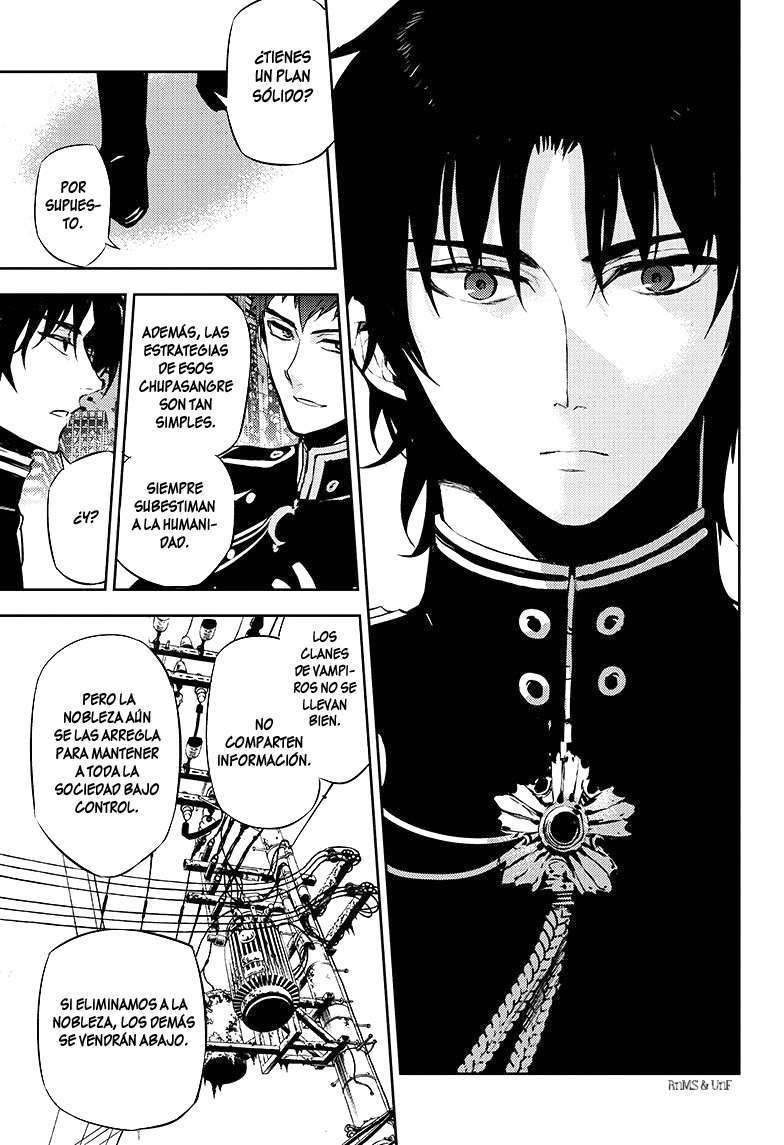 Owari no Seraph Capitulo 23: Ambición en el Ejército Demoníaco página 30