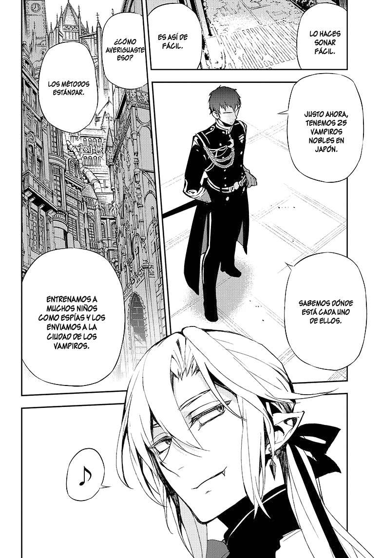 Owari no Seraph Capitulo 23: Ambición en el Ejército Demoníaco página 31
