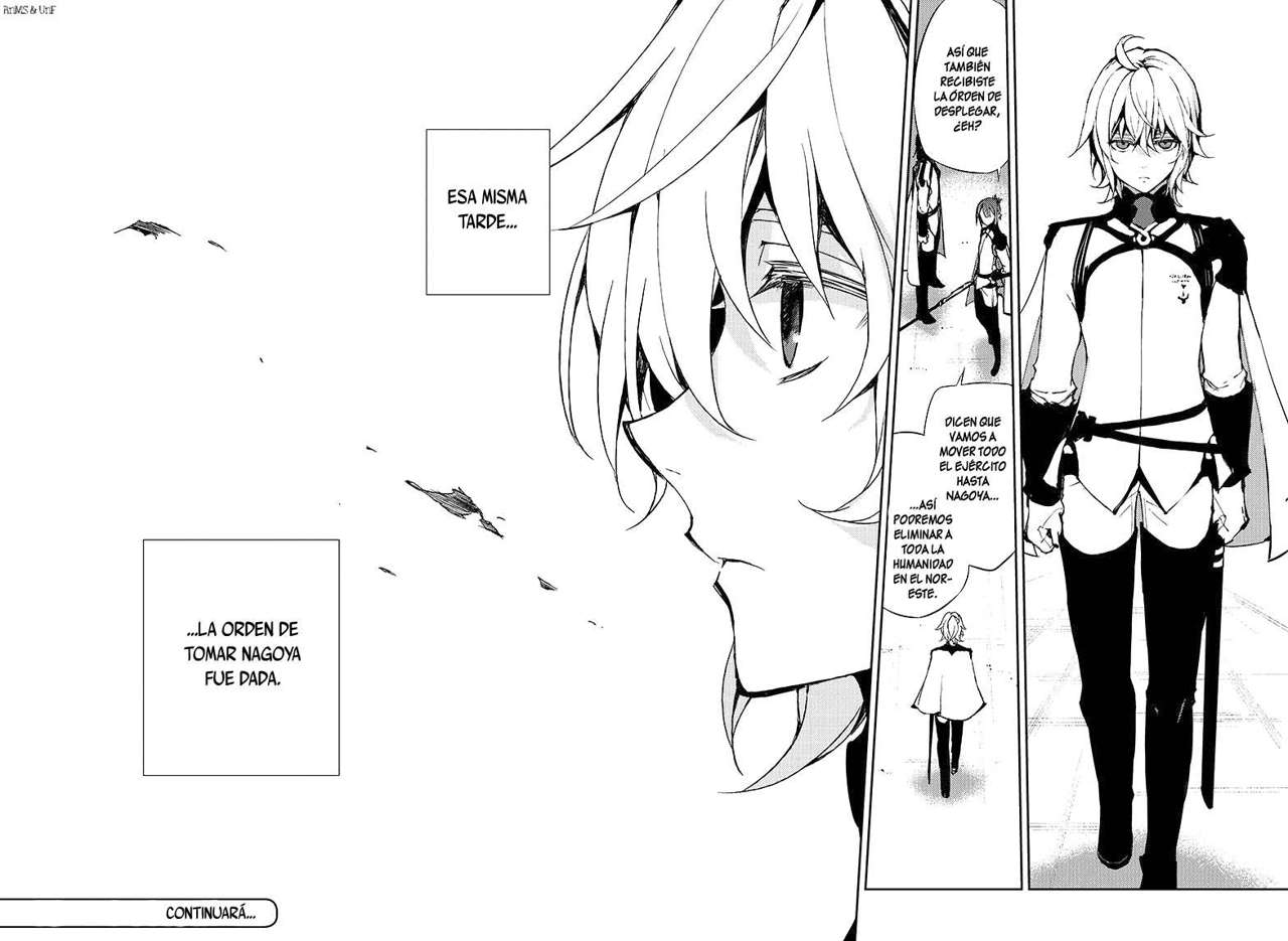 Owari no Seraph Capitulo 23: Ambición en el Ejército Demoníaco página 41