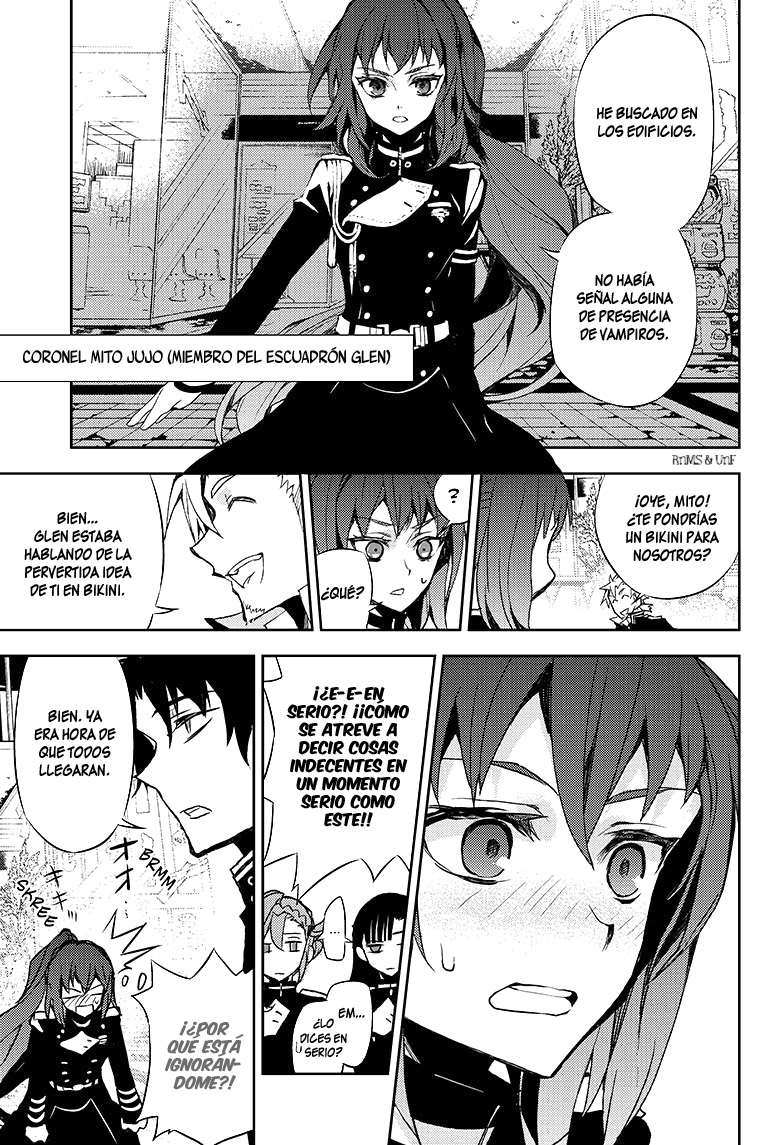 Owari no Seraph Capitulo 24: Las órdenes del Demonio de la Luna página 25