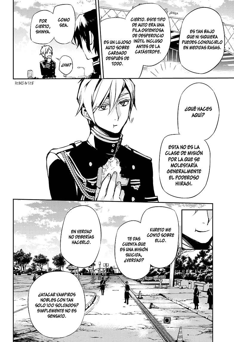 Owari no Seraph Capitulo 24: Las órdenes del Demonio de la Luna página 28