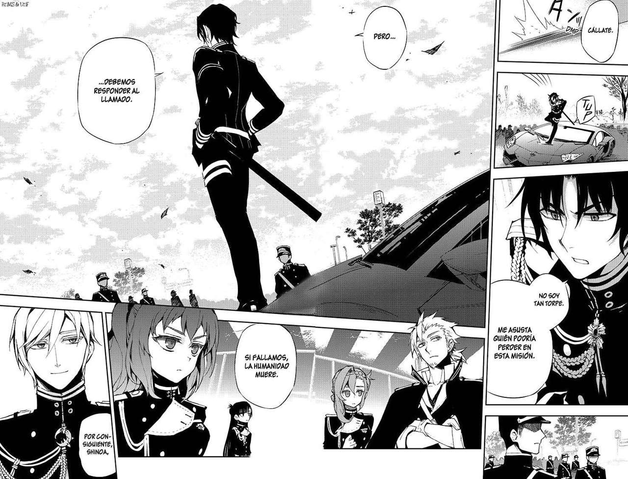 Owari no Seraph Capitulo 24: Las órdenes del Demonio de la Luna página 30