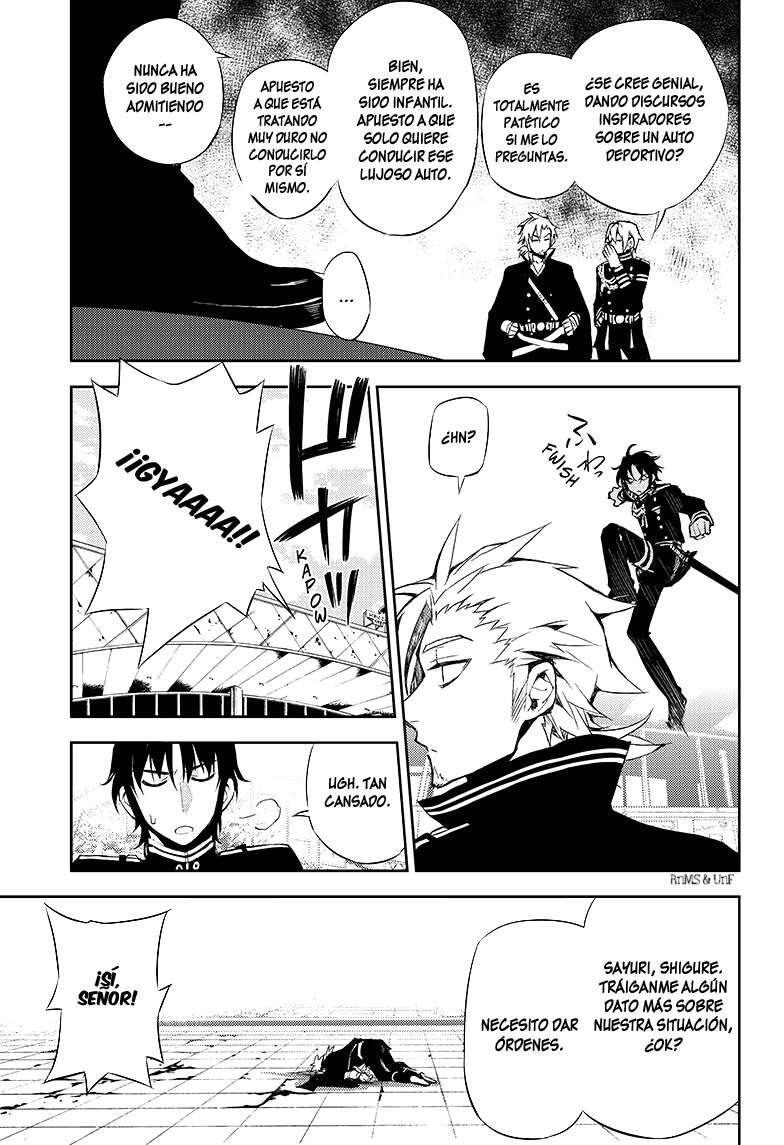 Owari no Seraph Capitulo 24: Las órdenes del Demonio de la Luna página 32