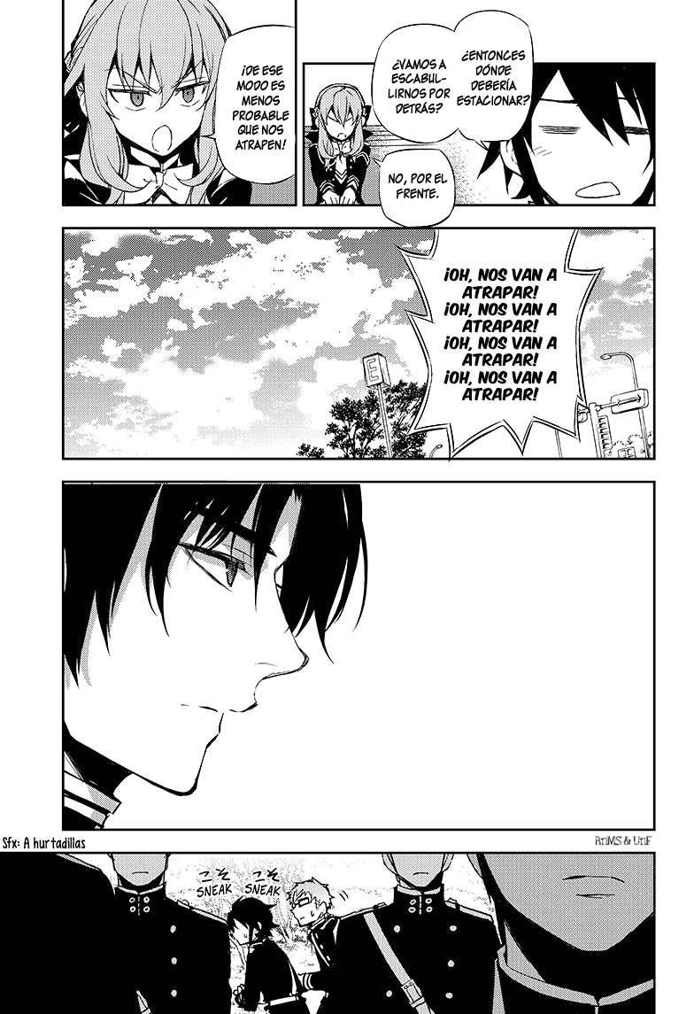 Owari no Seraph Capitulo 24: Las órdenes del Demonio de la Luna página 34