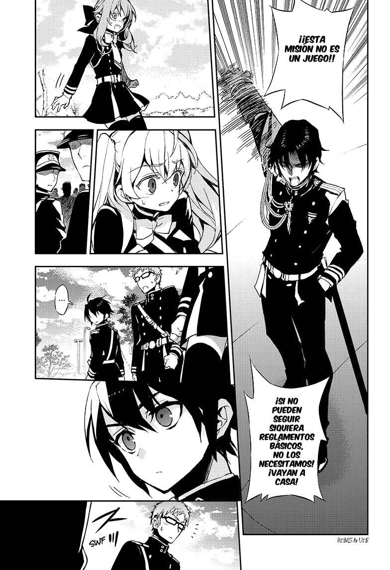 Owari no Seraph Capitulo 24: Las órdenes del Demonio de la Luna página 36