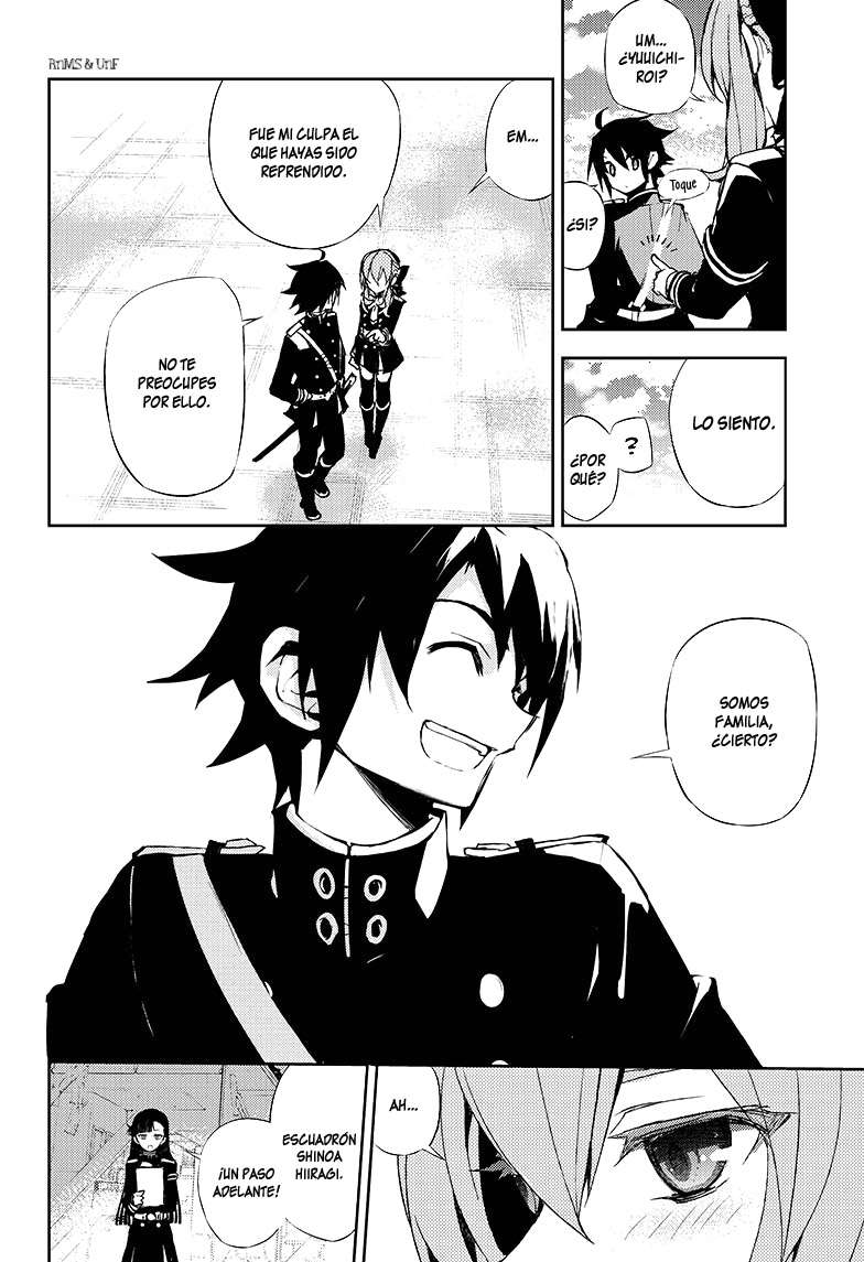 Owari no Seraph Capitulo 24: Las órdenes del Demonio de la Luna página 41