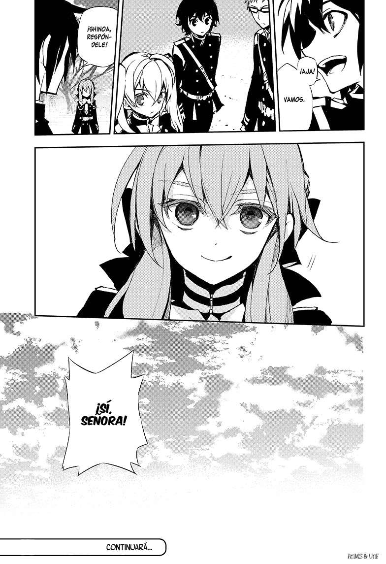 Owari no Seraph Capitulo 24: Las órdenes del Demonio de la Luna página 42