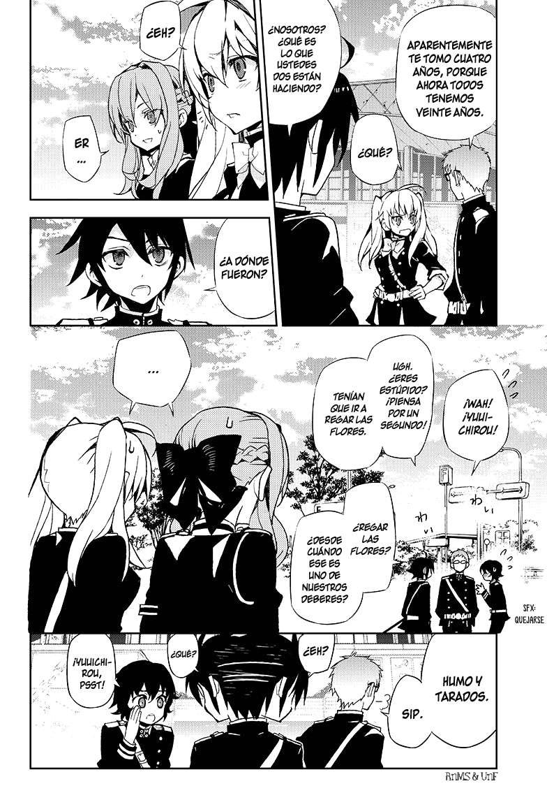 Owari no Seraph Capitulo 25: Narumi y el Yuu de 20 años página 10