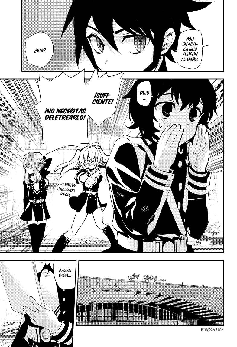 Owari no Seraph Capitulo 25: Narumi y el Yuu de 20 años página 11