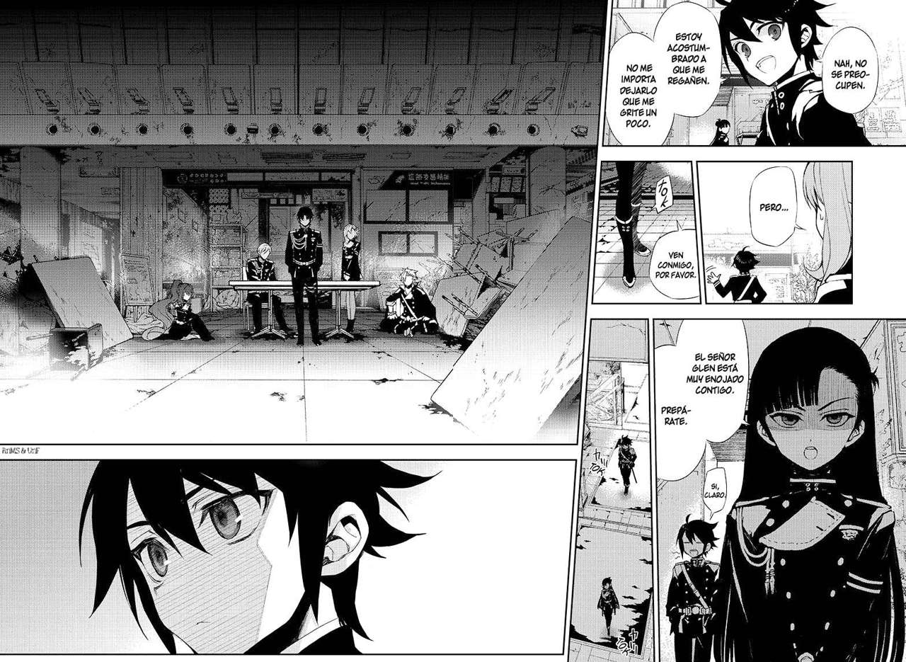 Owari no Seraph Capitulo 25: Narumi y el Yuu de 20 años página 14