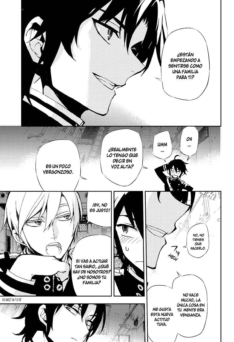Owari no Seraph Capitulo 25: Narumi y el Yuu de 20 años página 16
