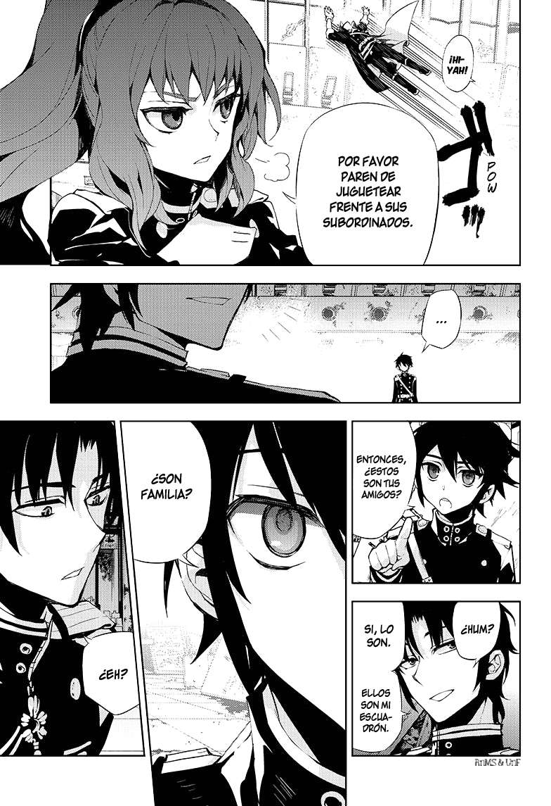 Owari no Seraph Capitulo 25: Narumi y el Yuu de 20 años página 18