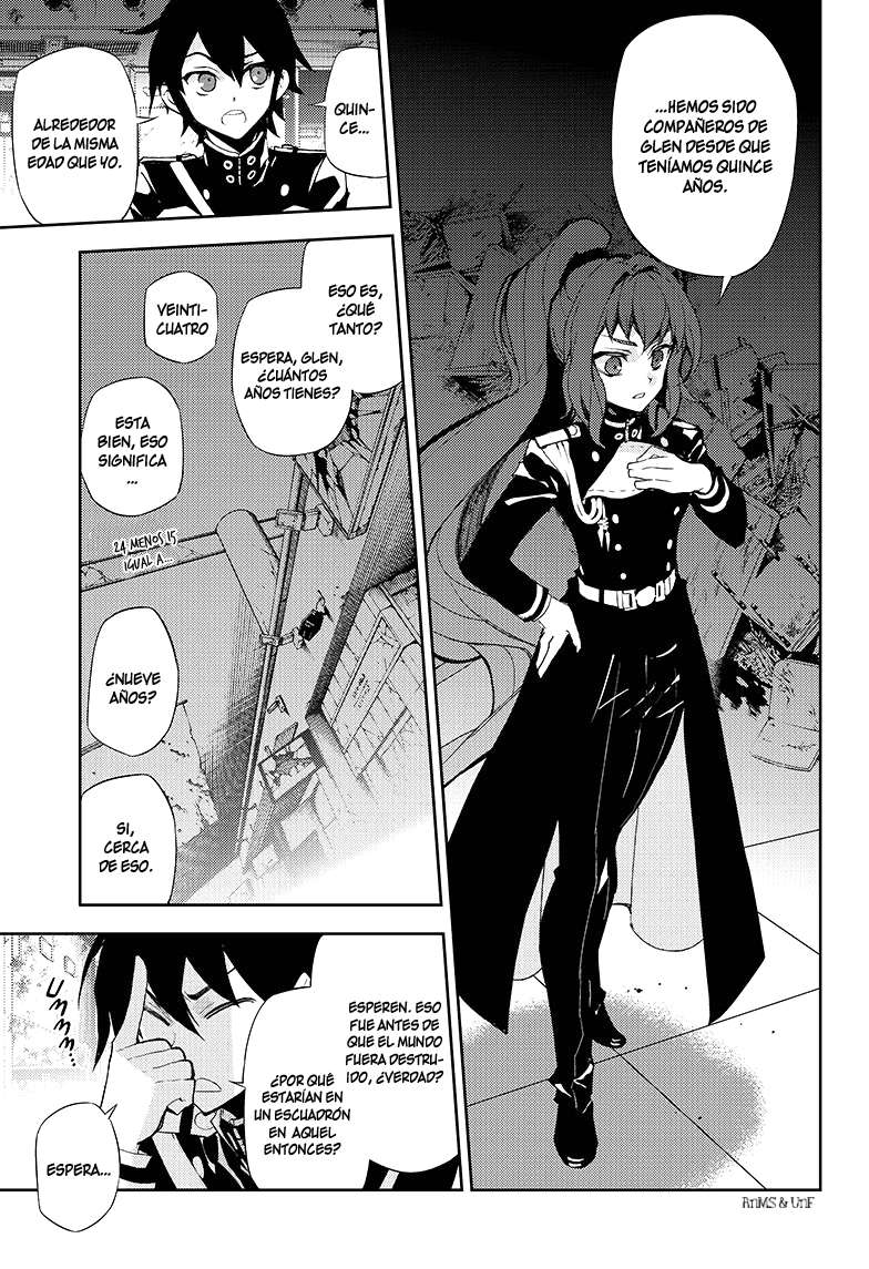 Owari no Seraph Capitulo 25: Narumi y el Yuu de 20 años página 20
