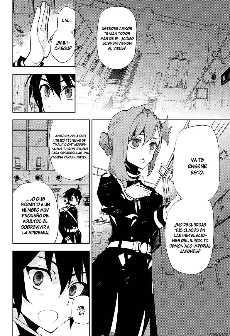 Owari no Seraph Capitulo 25: Narumi y el Yuu de 20 años página 21