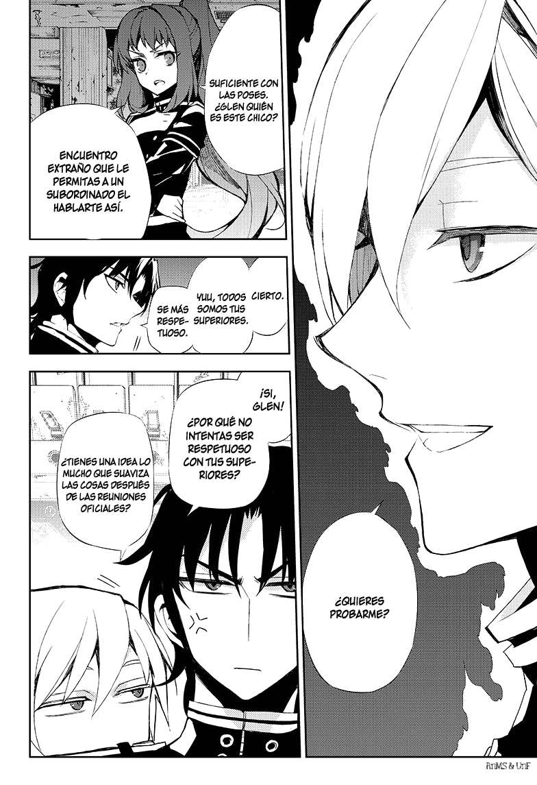Owari no Seraph Capitulo 25: Narumi y el Yuu de 20 años página 23