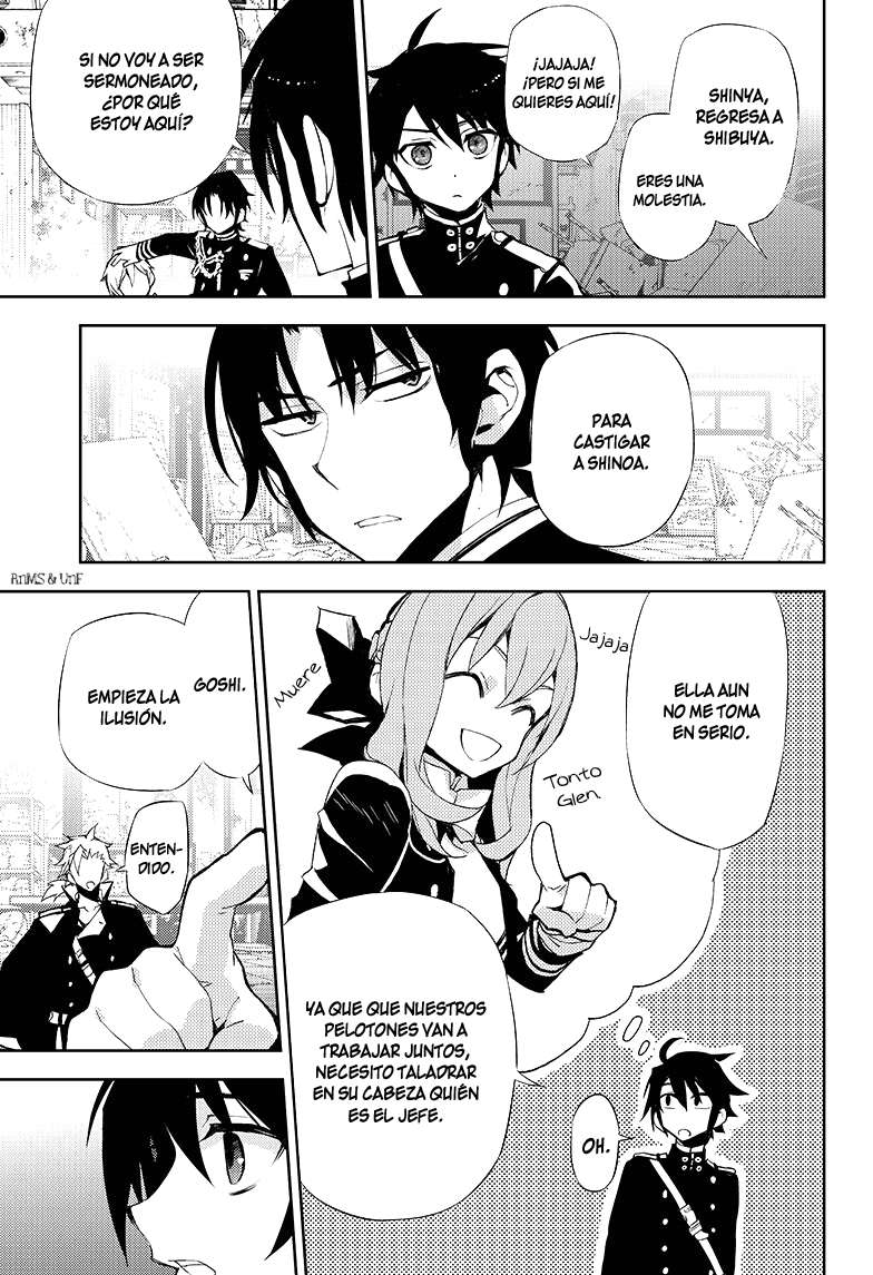 Owari no Seraph Capitulo 25: Narumi y el Yuu de 20 años página 24