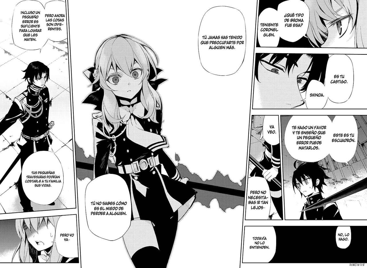 Owari no Seraph Capitulo 25: Narumi y el Yuu de 20 años página 29