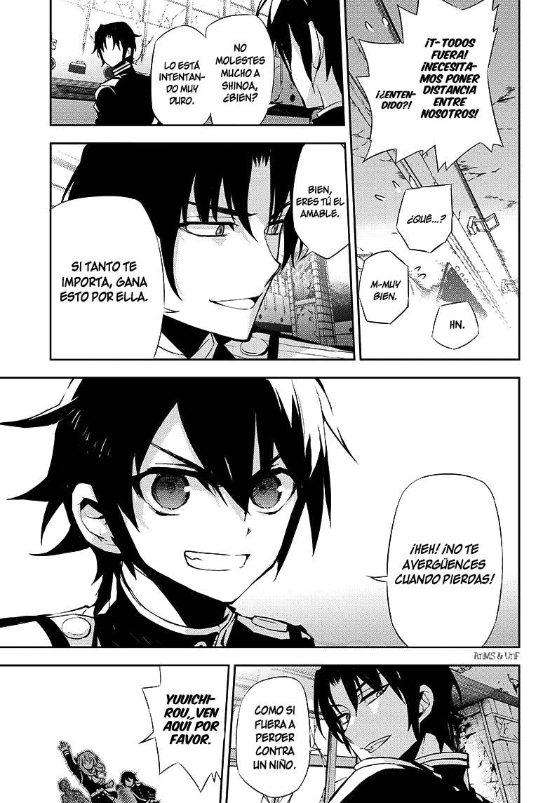 Owari no Seraph Capitulo 25: Narumi y el Yuu de 20 años página 31