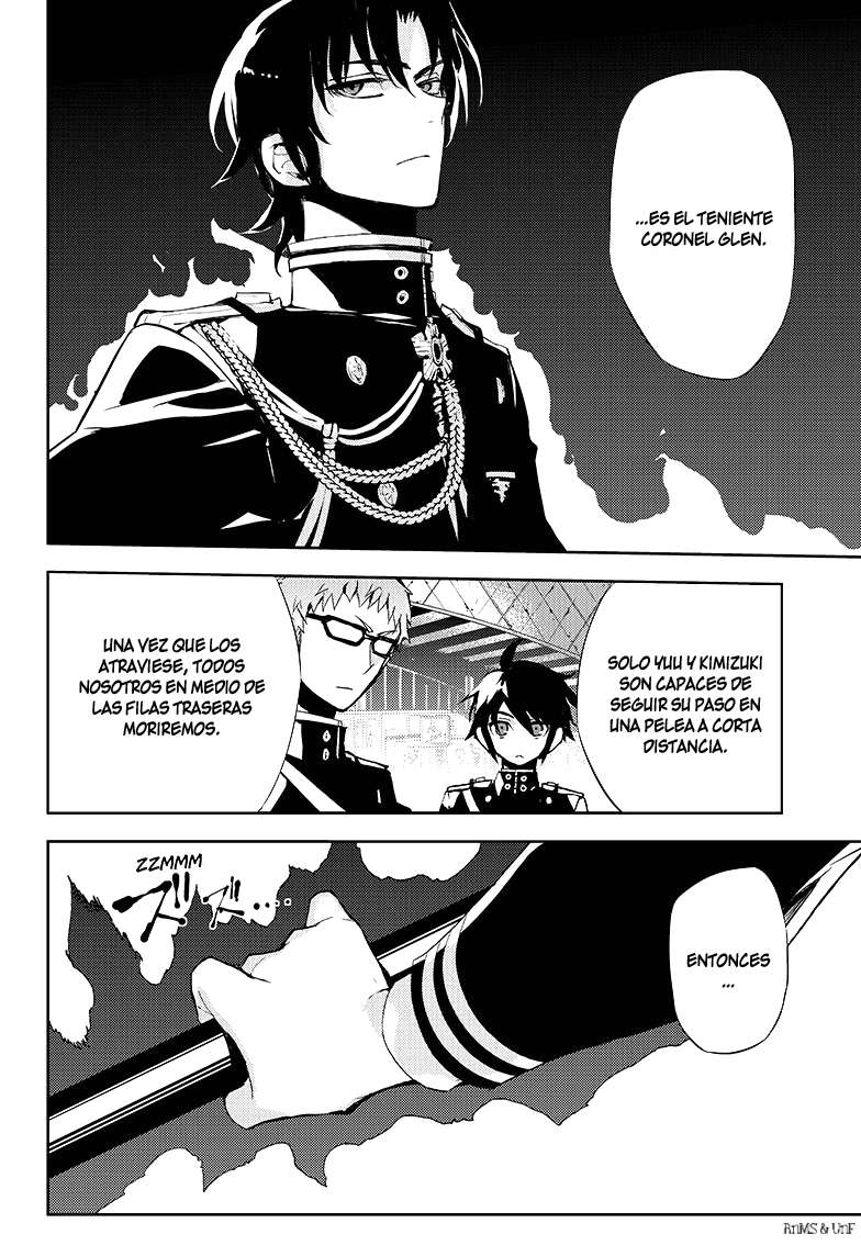 Owari no Seraph Capitulo 25: Narumi y el Yuu de 20 años página 36