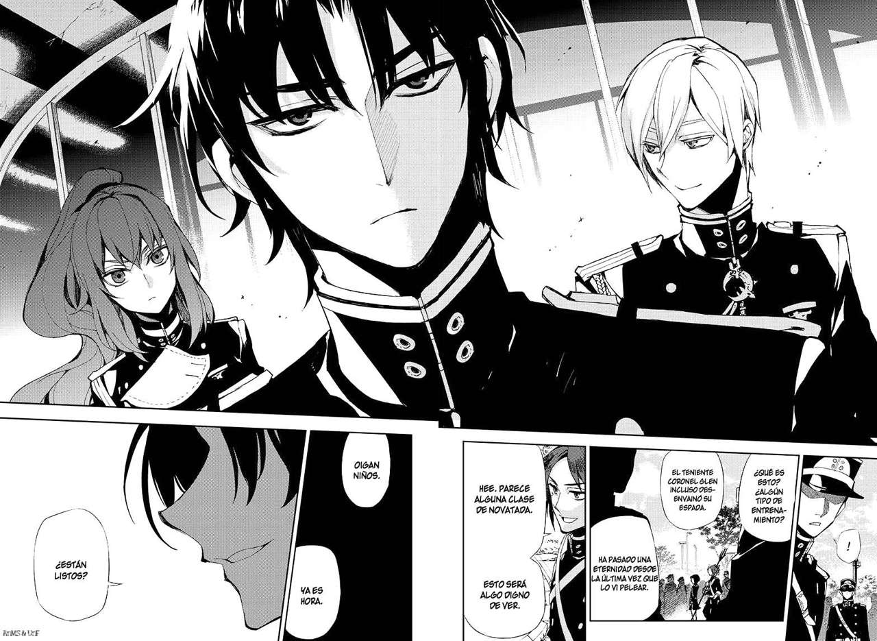Owari no Seraph Capitulo 25: Narumi y el Yuu de 20 años página 38