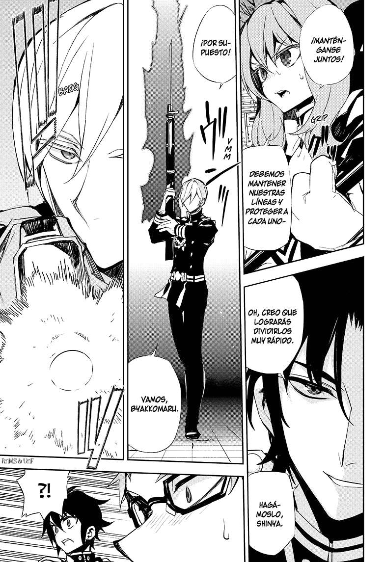 Owari no Seraph Capitulo 25: Narumi y el Yuu de 20 años página 40