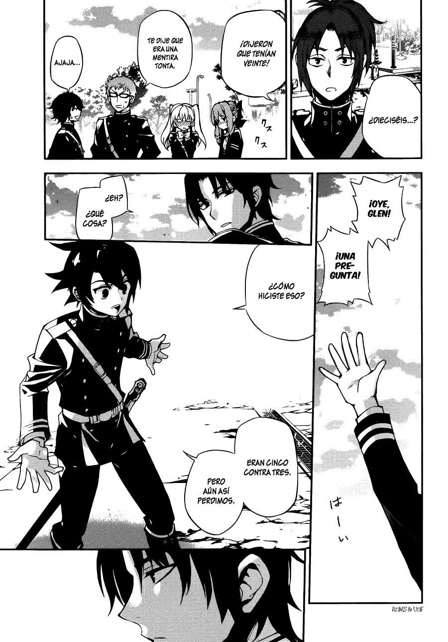 Owari no Seraph Capitulo 26: Sed lógica página 15