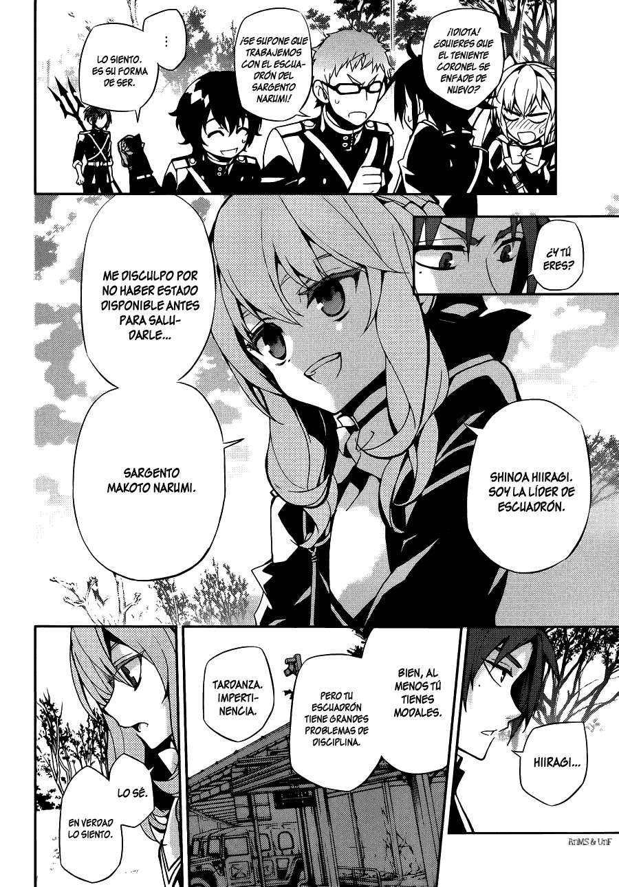 Owari no Seraph Capitulo 26: Sed lógica página 22
