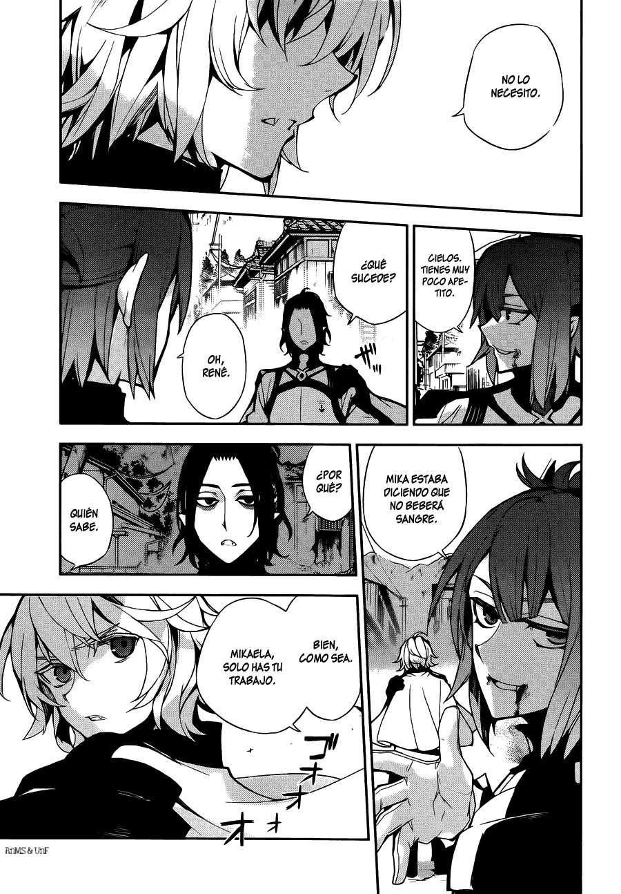 Owari no Seraph Capitulo 26: Sed lógica página 33