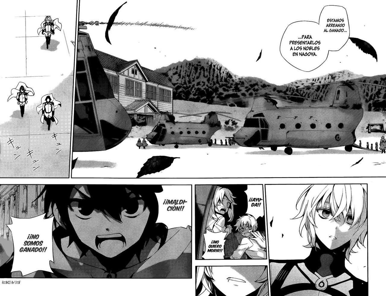 Owari no Seraph Capitulo 26: Sed lógica página 34