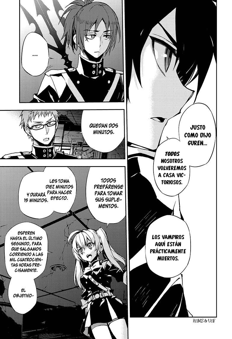 Owari no Seraph Capitulo 27: El vampiro noble, Lucal página 19