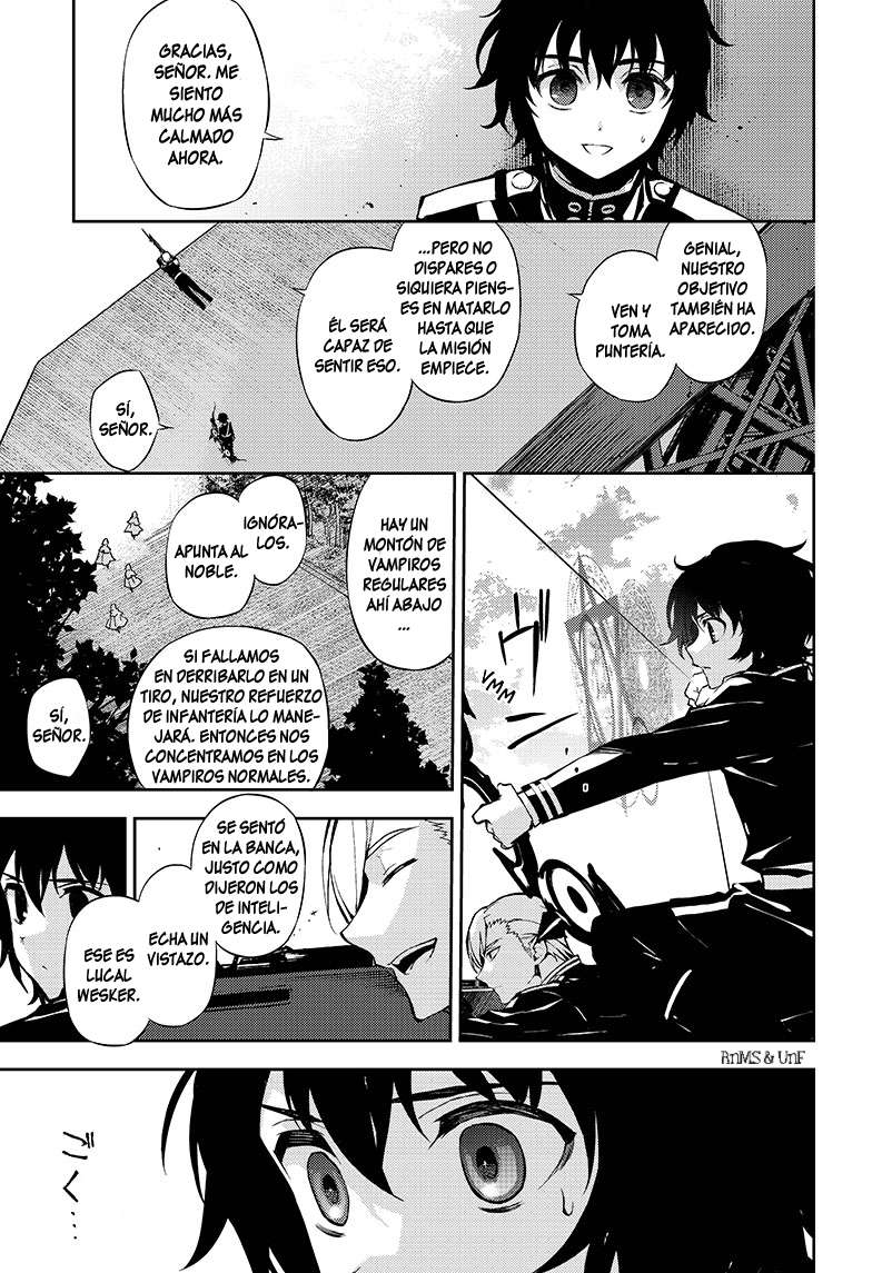 Owari no Seraph Capitulo 27: El vampiro noble, Lucal página 26