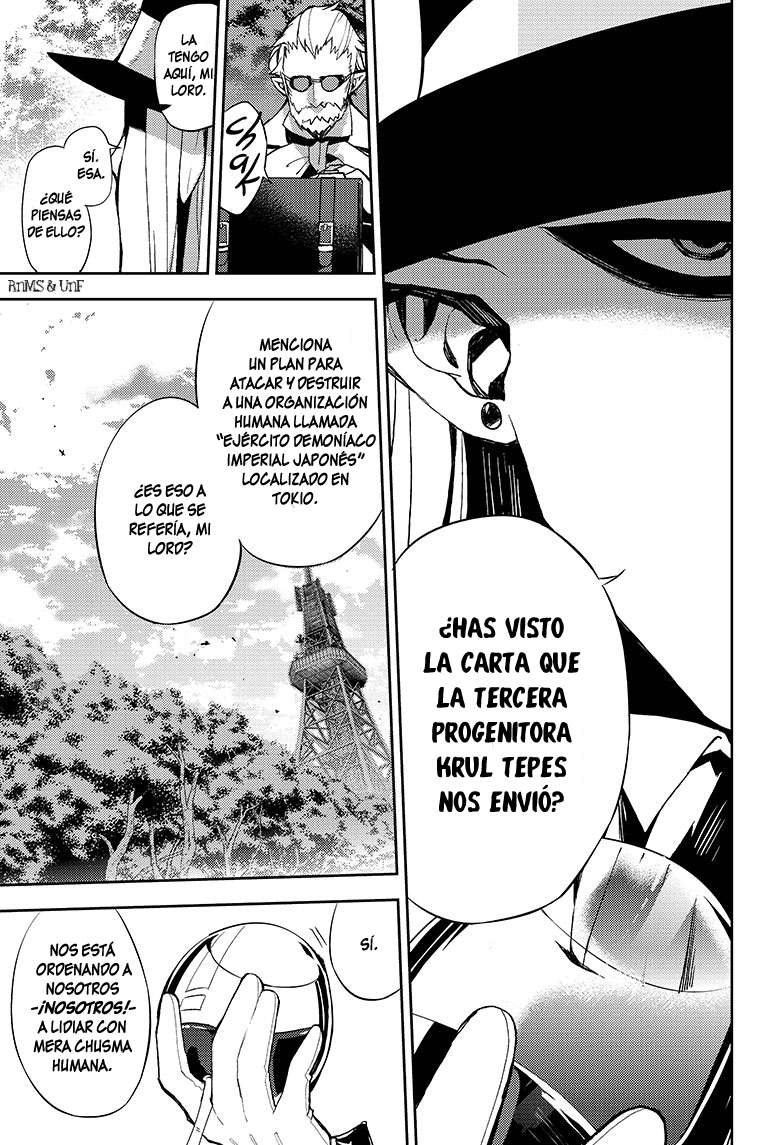 Owari no Seraph Capitulo 27: El vampiro noble, Lucal página 29