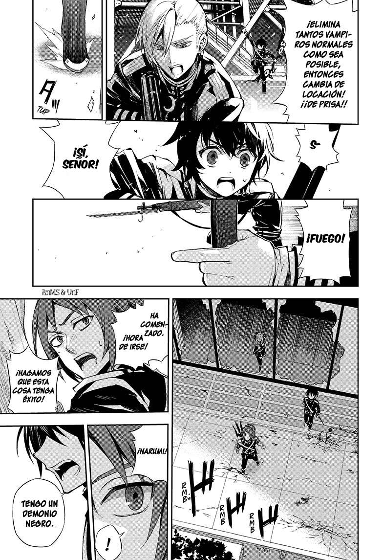 Owari no Seraph Capitulo 27: El vampiro noble, Lucal página 37