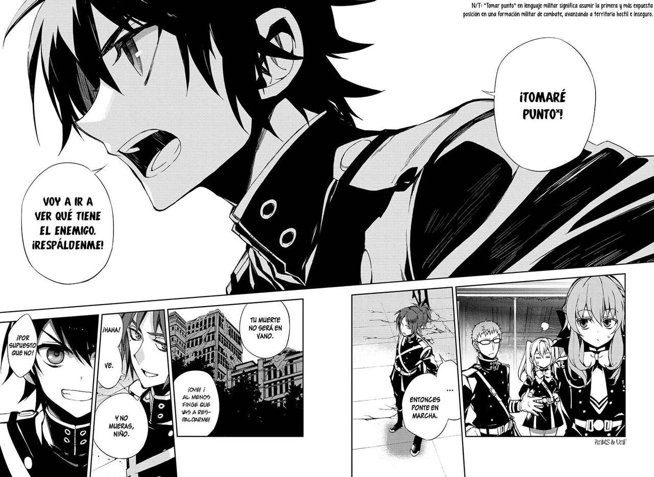 Owari no Seraph Capitulo 27: El vampiro noble, Lucal página 38