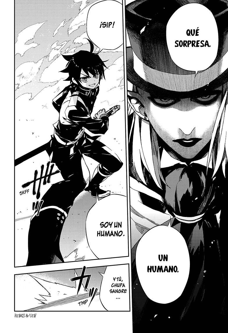 Owari no Seraph Capitulo 27: El vampiro noble, Lucal página 40