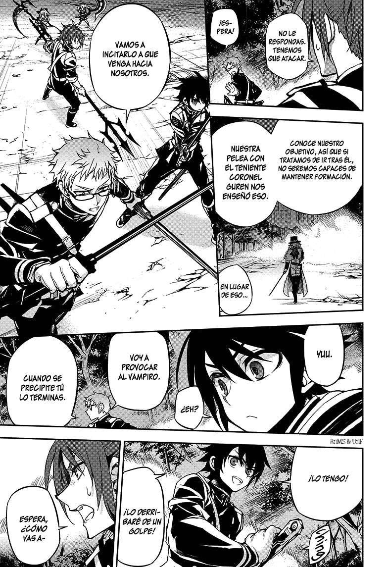 Owari no Seraph Capitulo 28: Revuelta del ganado página 17