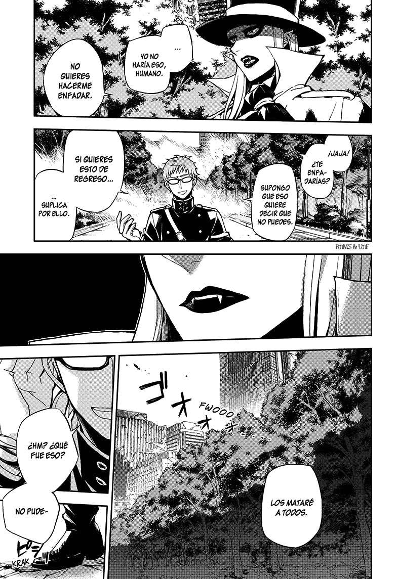 Owari no Seraph Capitulo 28: Revuelta del ganado página 19
